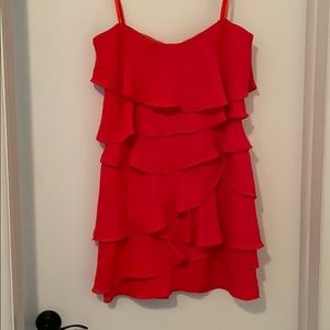 BCBG Coral Strapless Dress